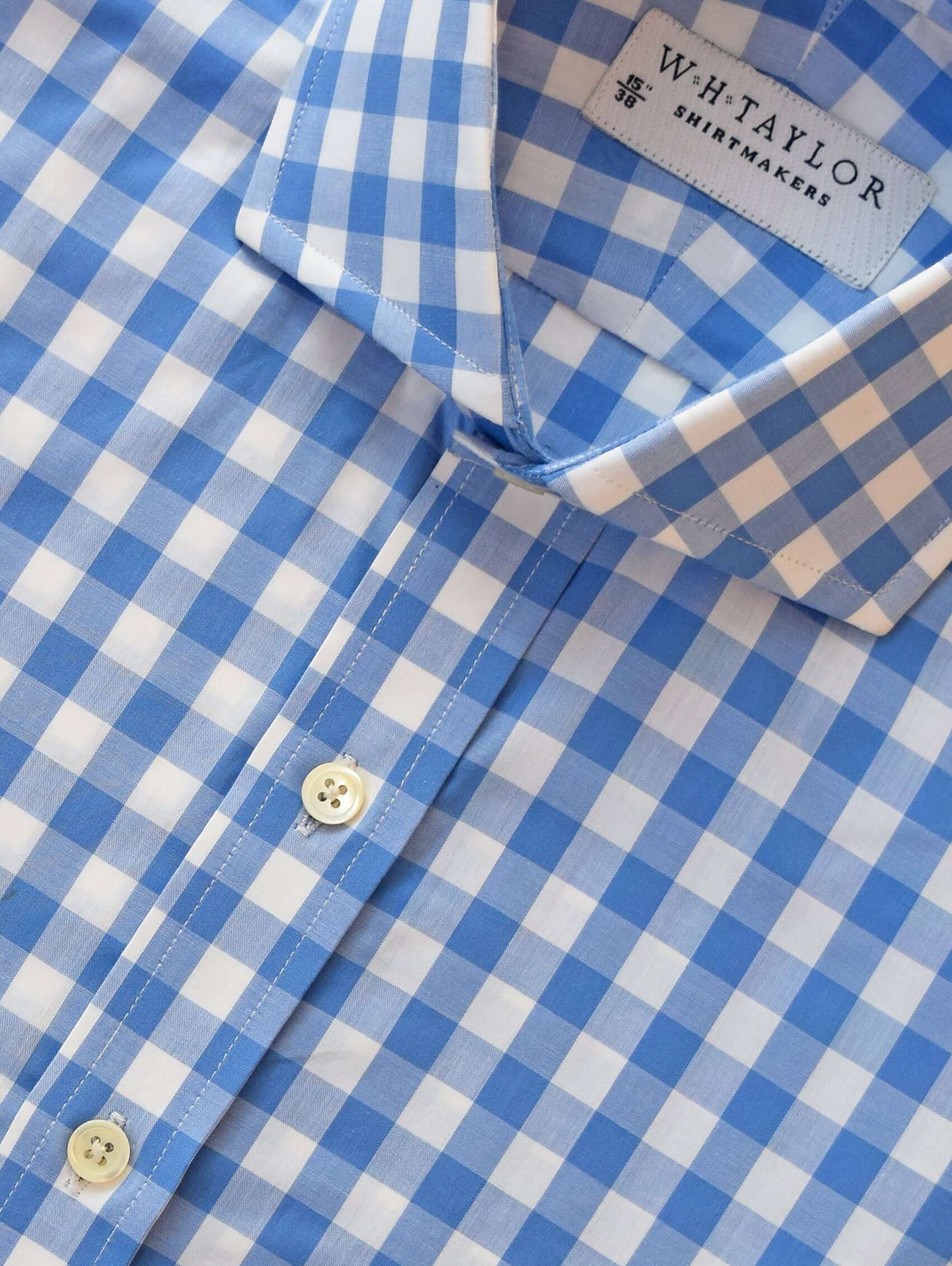 Checked Formal Shirts Bespoke Dress Shirts W.H Taylor Shirtmakers