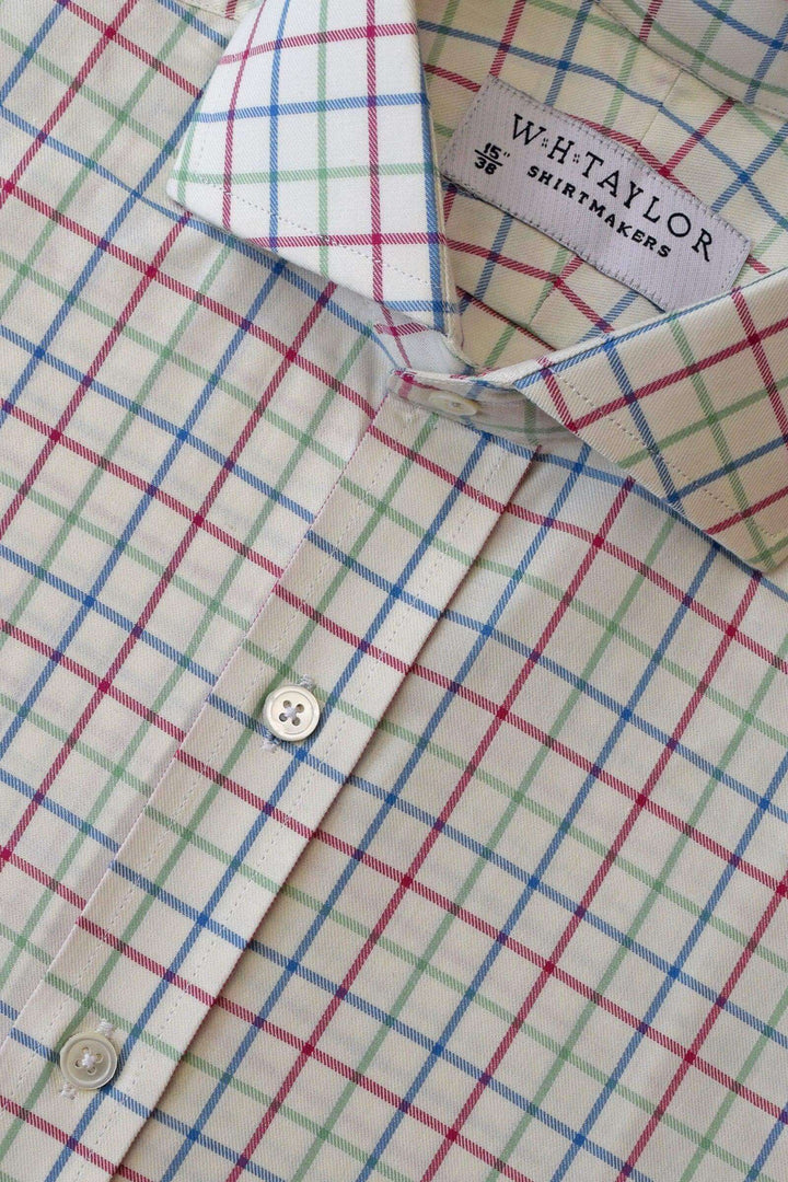 Checked Formal Shirts | Bespoke Dress Shirts – W.H Taylor Shirtmakers