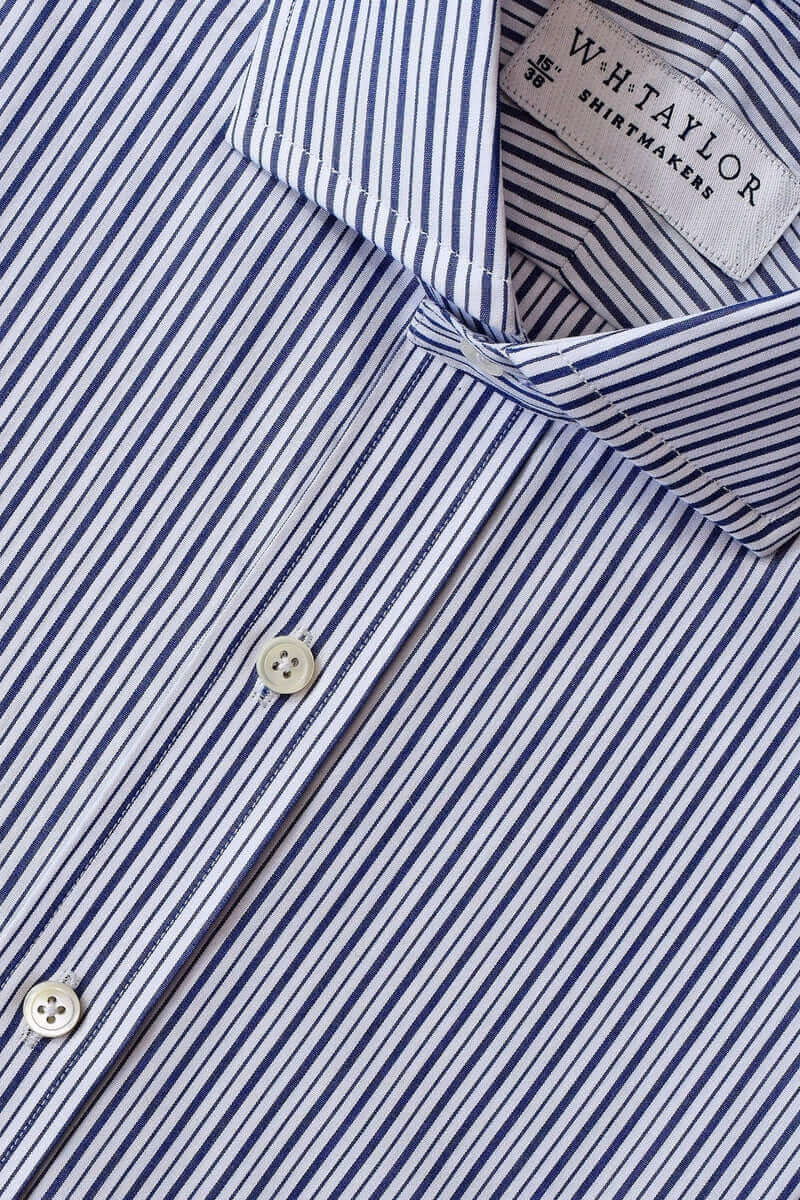 Striped Formal Shirts | Bespoke Dress Shirts – W.H Taylor Shirtmakers